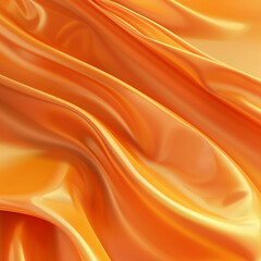 3d rendered photos of orange simple plain background made with generative AI