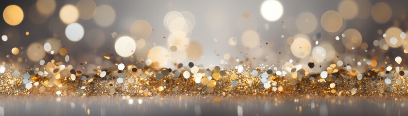 Silver White And Gold Vertical Abstract Background