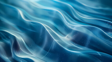 Obraz premium abstract blue background with lines. illustration technology