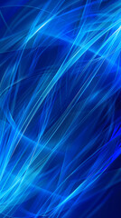 abstract blue background with lines. illustration technology