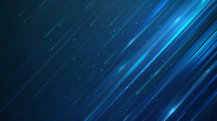 abstract blue background with lines. illustration technology