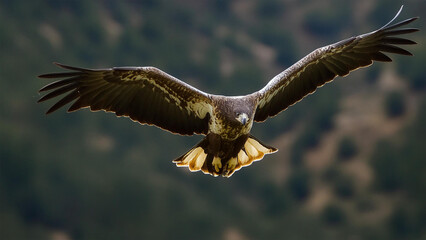 eagle in flight