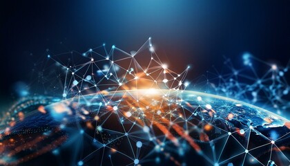 Innovative Horizons: Digital Abstract Background for Technological Advancements