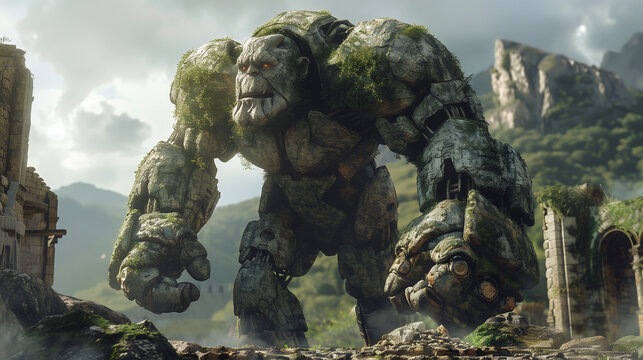 Stone golems that have existed since ancient times