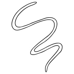 scribble illustration hand drawn outline vector