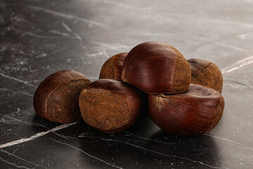 Tasty delicous brown natural Chestnut