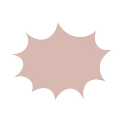 Shock Bubble Loud Surprise Ornament Flat