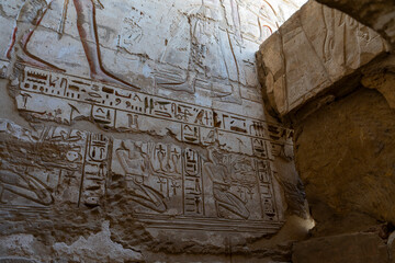 Incredibly well-preserved ancient Egyptian murals