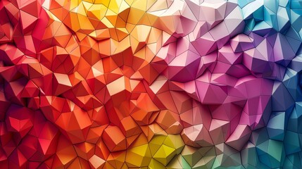 Naklejka premium Colorful Geometric Abstract Background