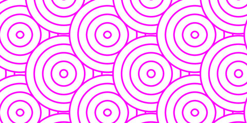 Overlapping Pattern Minimal diamond geometric waves spiral and abstract circle wave line. pink color seamless tile stripe geometric create retro square line backdrop pattern background.