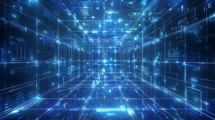 Obraz premium abstract technology background