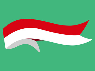 Indonesian Flag Element