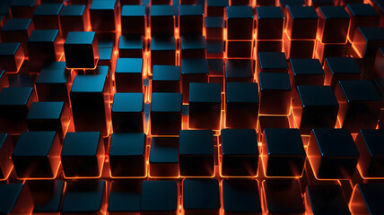 Obraz premium abstract background of squares