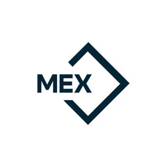 MEX logo. M E X design. White MEX letter. MEX, M E X letter logo design. M E X letter logo design in FIVE, FOUR, THREE, style. letter logo set in one artboard. M E X letter logo vector design.