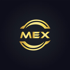 MEX logo. M E X design. White MEX letter. MEX, M E X letter logo design. M E X letter logo design in FIVE, FOUR, THREE, style. letter logo set in one artboard. M E X letter logo vector design.