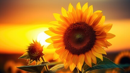 Fototapeta premium sunflower UHD Wallpaper