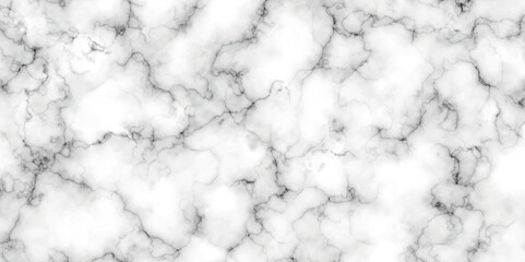 White marble texture Panoramic white background. marble stone texture for design. Natural stone Marble white background wall surface black pattern. White and black marble texture background.