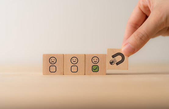 Customer or employee's acquisition and retention strategy. Positive satisfaction and experience for engagement, building trust, retention and loyalty with excellent process, operation, services.