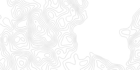 Black and white wave Seamless line. Vector geographic contour map. Topography map background. Topography relief. White wave paper curved reliefs abstract. Topographic map patterns,topography line map.