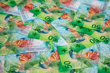 Swiss francs