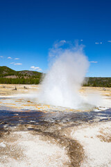 Black sands geyser basin