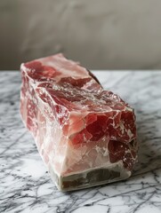 Fresh Meat Alternative Made of Jade Generative AI