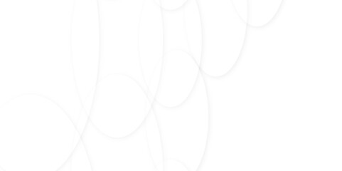 Abstract white lines and circle background and white Background with Wavy Shape. Modern and geometric design Can be used in cover design, book design,