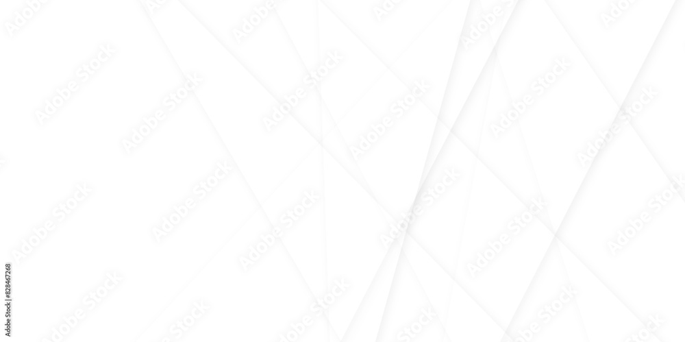 Poster abstract modern white and gray geometric lines vector background. squares in bright light with soft 