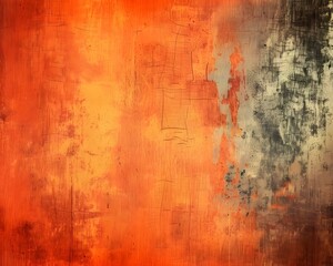 Obraz premium orange dirty background