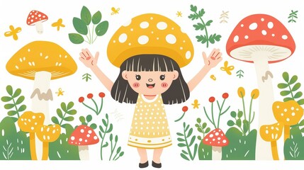 Fototapeta premium Bring fantasy to your marketing with whimsical charm and fun illustrations