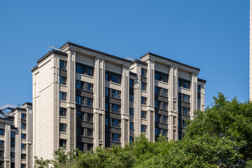 Fototapeta premium Urban residential buildings During the day