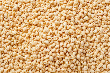 Fototapeta premium Close Up of Beige Popcorn