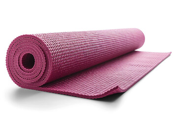 Fototapeta premium Rolled Pink Yoga Mat