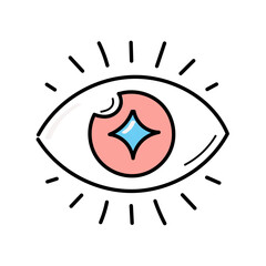 Focused Vision: Icon for Enhanced Perception and Insight