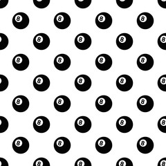 Seamless sports ball pattern. sport balls set football, soccer, basketball, baseball, badminton, valley, tennis, snooker, bowling, and rugby. Group of balls the team