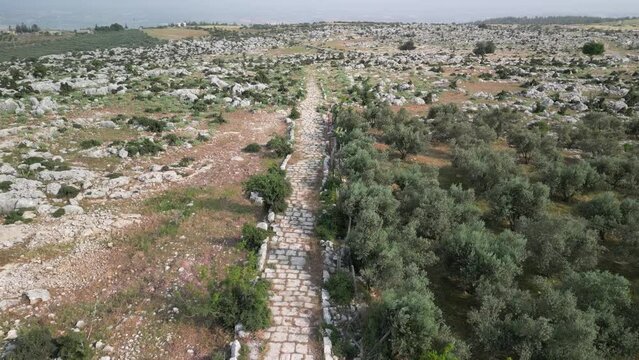 The ancient road in Tarsus, The Via Taurus, Cilicia