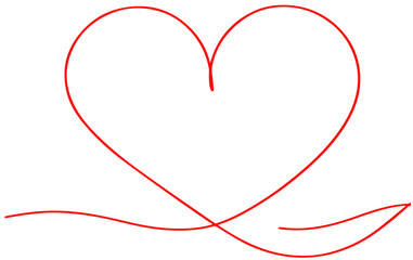 Heart love concept vector illustration