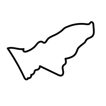 Pando vector line map