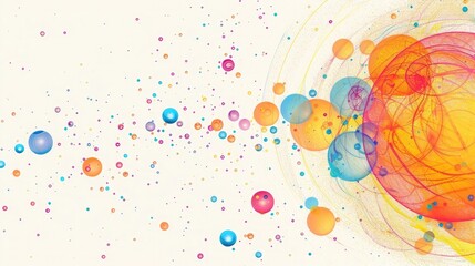 A bubble chart visualizing the market share and growth potential of various startups