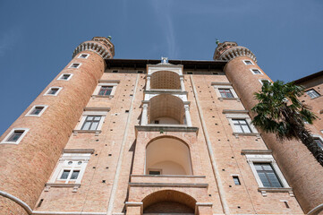 Ducal Palace, a Renaissance building in the Italian city of Urbino in the Marche