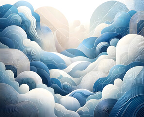 Fototapeta premium An abstract background suitable for a professional presentation