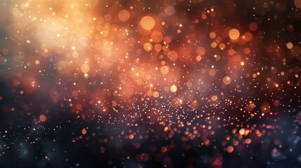 An artistic bokeh background with a mix of warm and cool light spots. The soft, dreamy effect of the defocused lights gives the image a creative and whimsical feel. Perfect for use in artistic and
