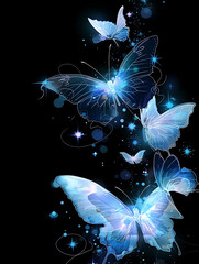 蓝色蝴蝶