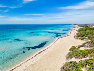 Spiaggia di Punta Prosciutto, Salento, Lecce, Italy