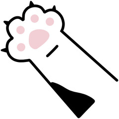 Cat paws