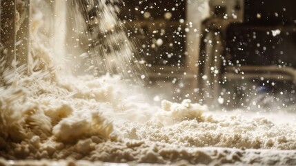 flour mill wallpaper with realistic and professional image
