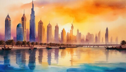 panorama of the city