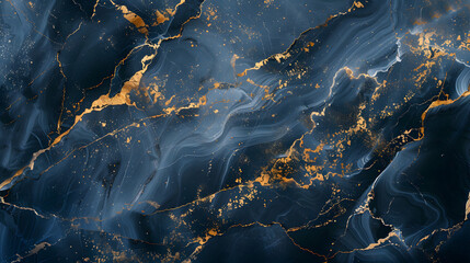 Blue marble stone background with golden veins. Emperador italian glossy granite marble slab stone. Polished limestone granite marble for ceramic digital wall tiles, flooring and kitchen tile.