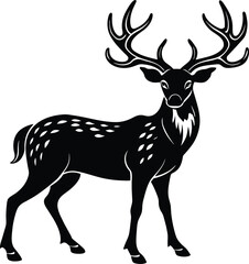 Deer Silhouette Vector illustration design
