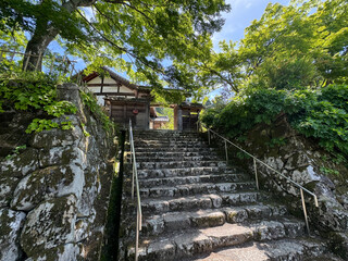 滋賀県　百済寺の風景